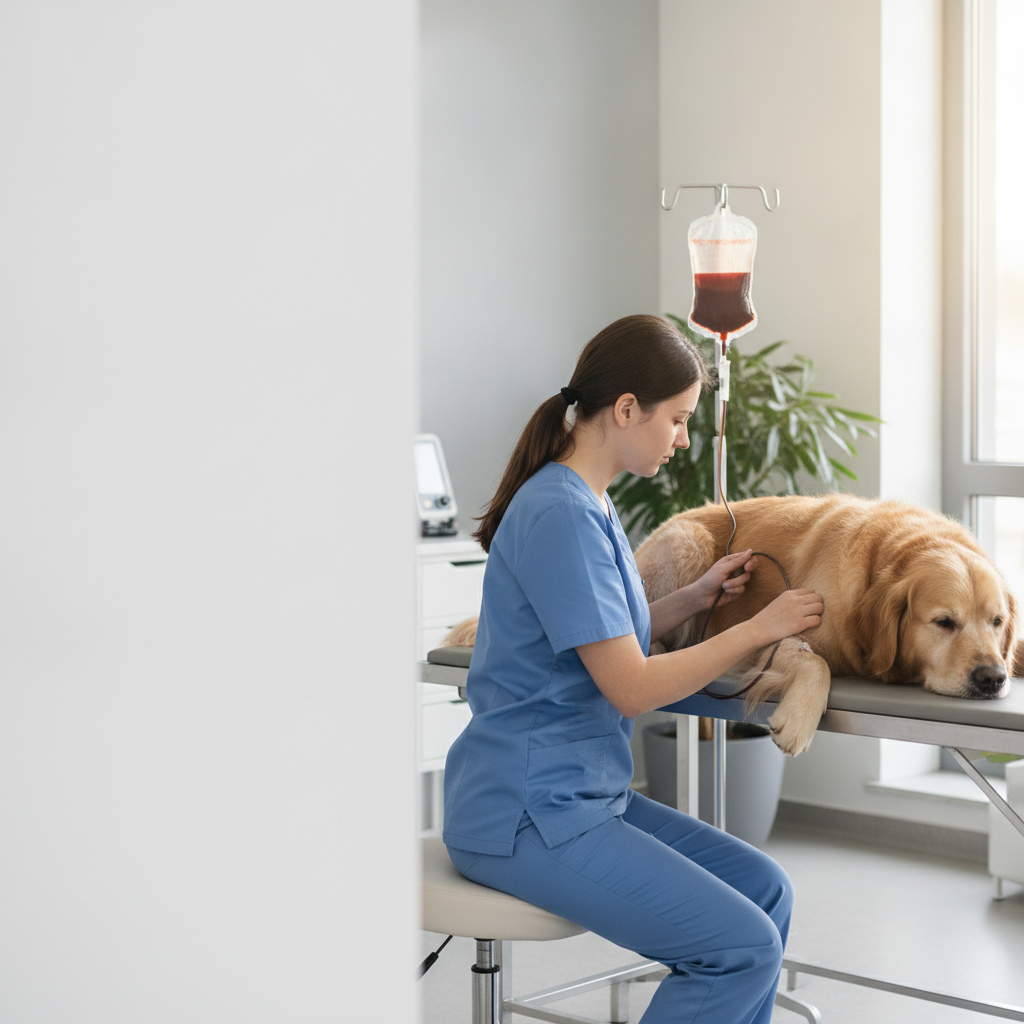 Doação de sangue para cães e gatos vai ganhar regra nacional: o que o PL 2637/26 muda para tutores e petsitters